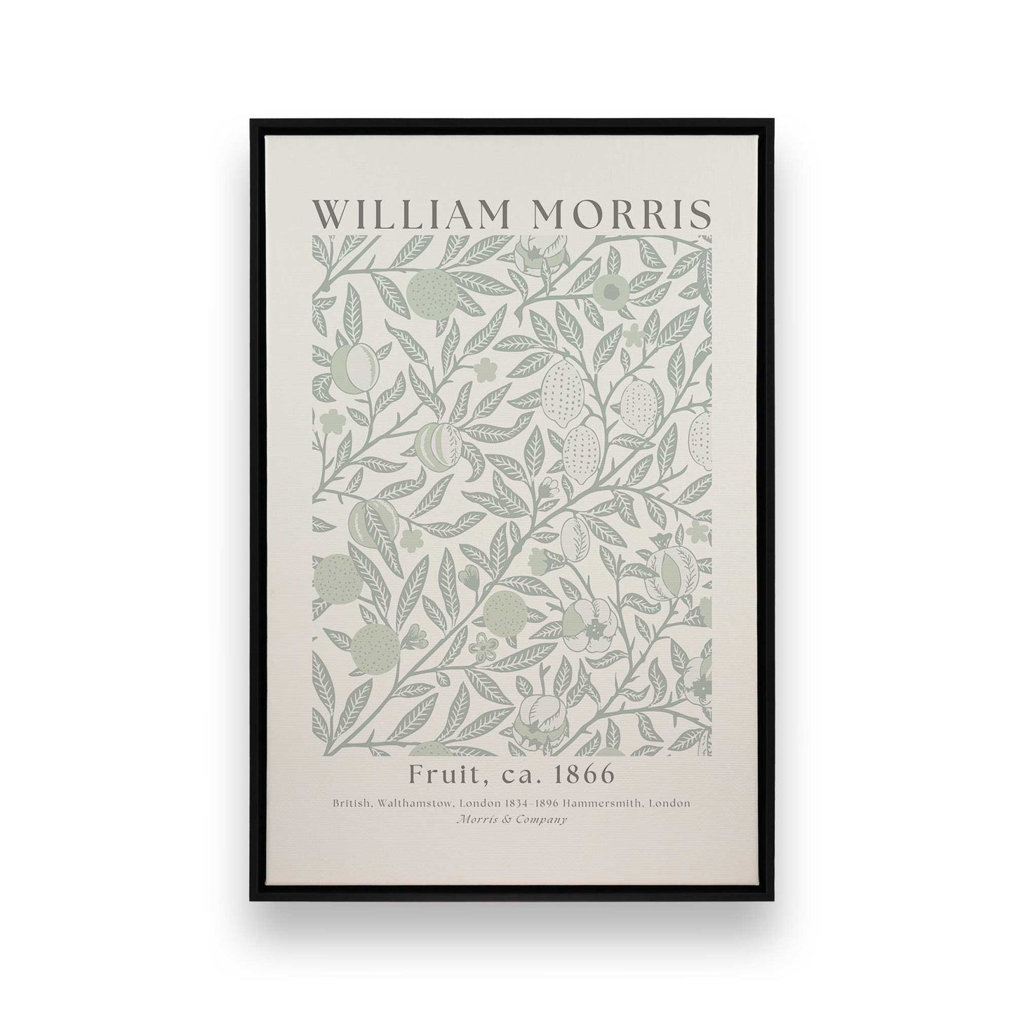 [Color:Satin Black], Picture of art in a Satin Black frame