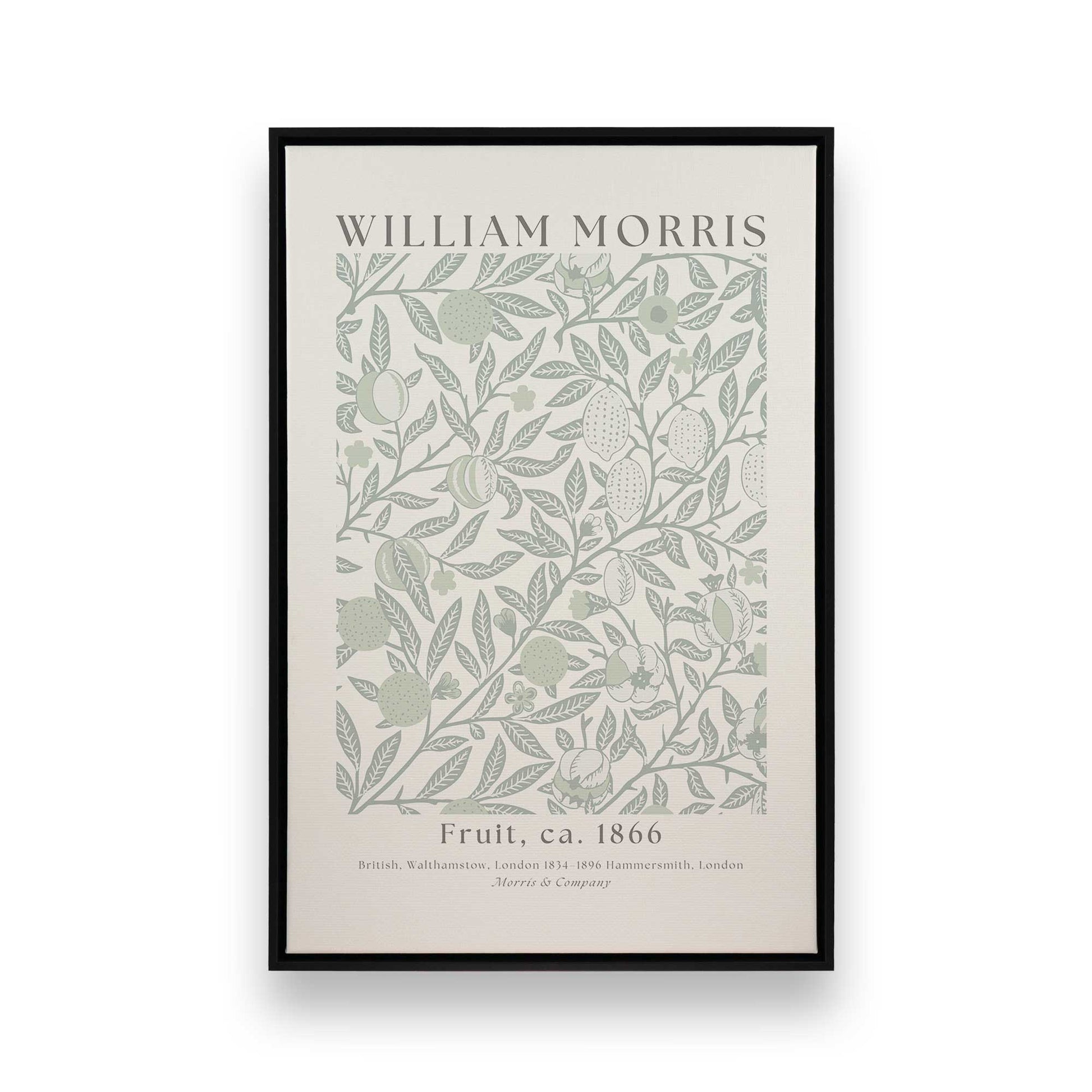 [Color:Satin Black], Picture of art in a Satin Black frame