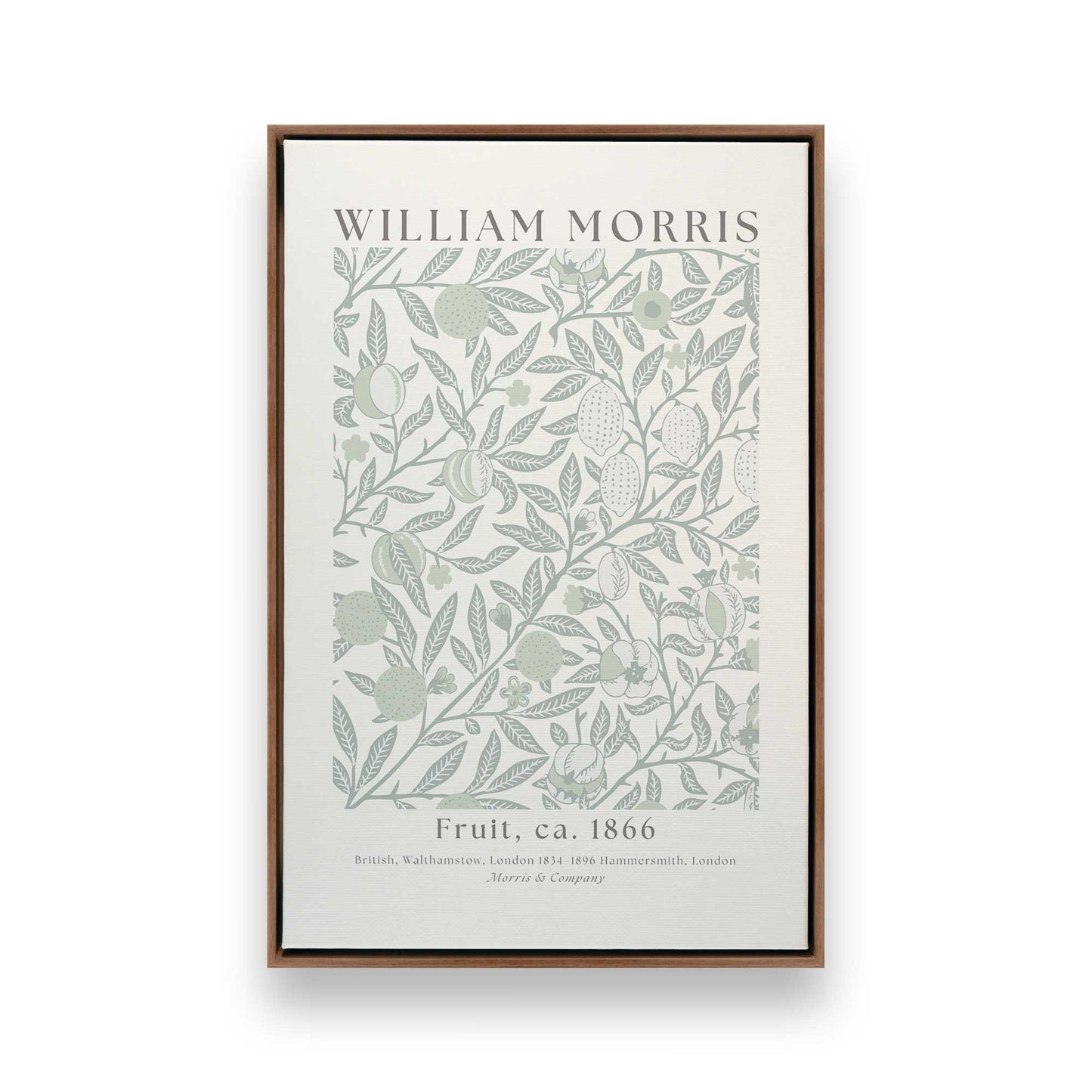 [Color:Walnut], Picture of art in a Walnut frame