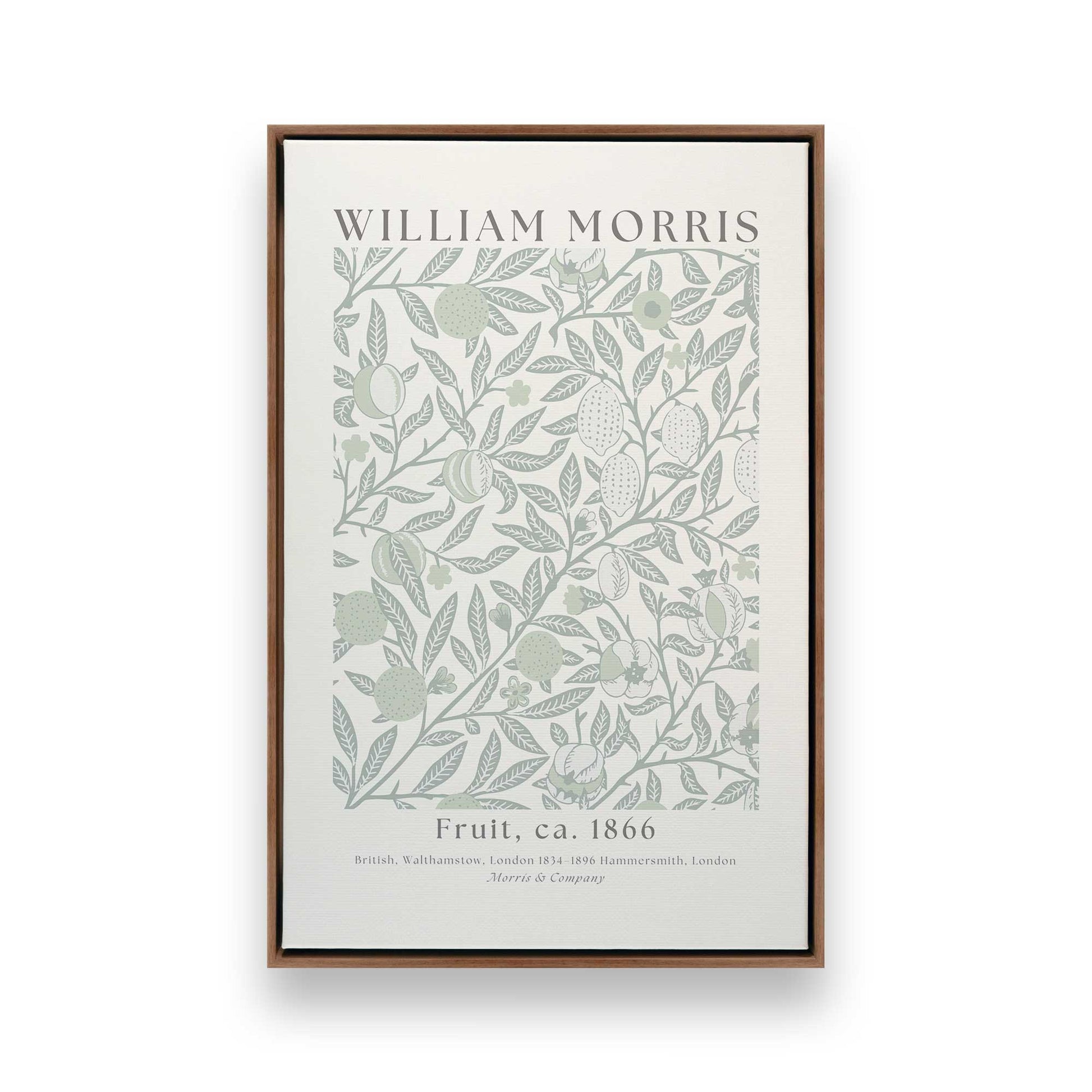 [Color:Walnut], Picture of art in a Walnut frame
