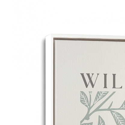 [Color:Opaque White], Picture of art in a White frame at an angle