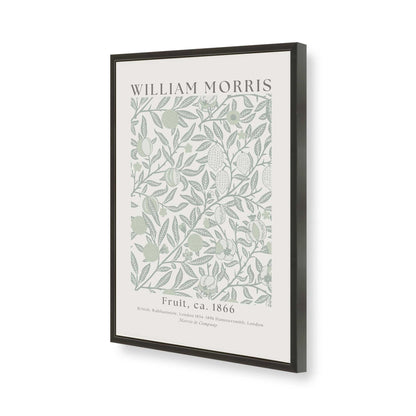 [Color:Satin Black], Picture of art in a Satin Black frame of the corner