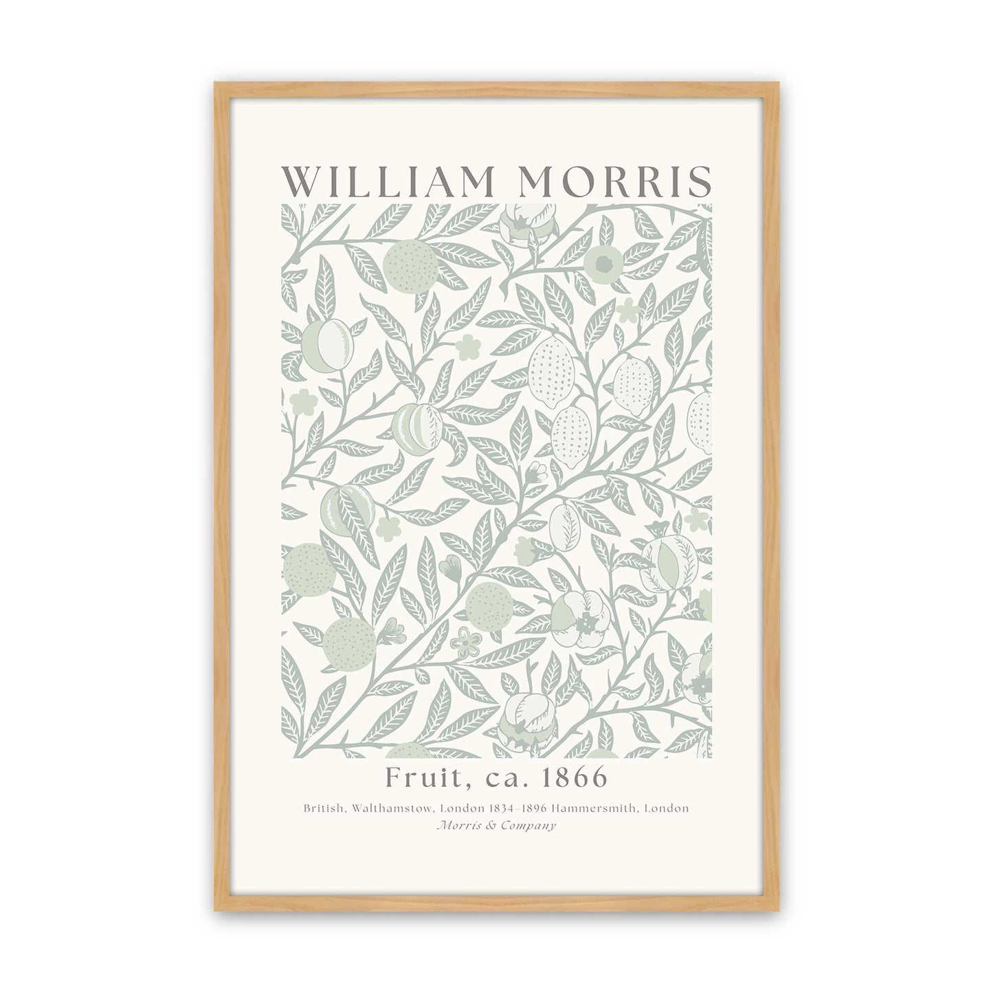 [Color:American Maple], Picture of art in a American Maple frame