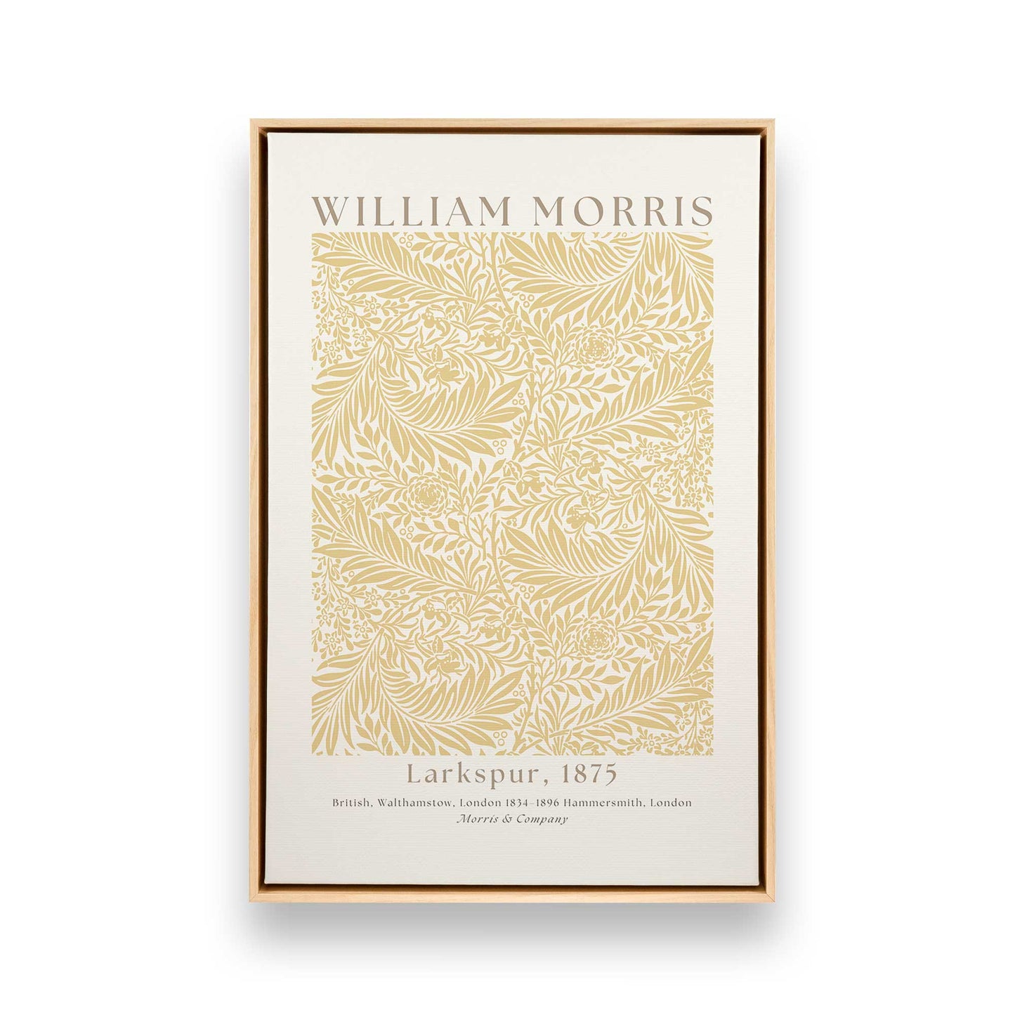 [Color:American Maple], Picture of art in a American Maple frame