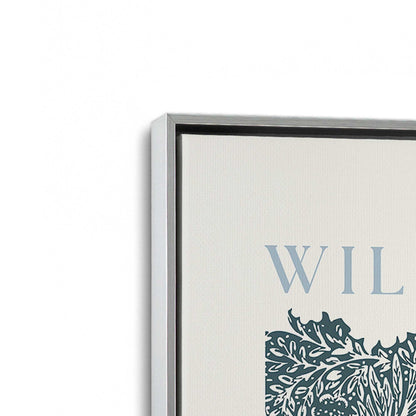 [Color:Polished Chrome], Picture of art in a Polished Chrome frame at an angle
