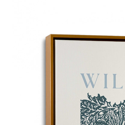 [Color:Polished Gold], Picture of art in a Polished Gold frame at an angle
