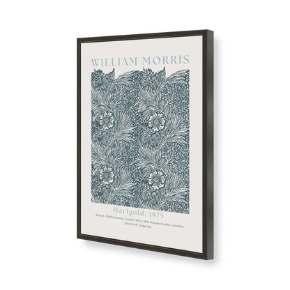 [Color:Satin Black], Picture of art in a Satin Black frame of the corner