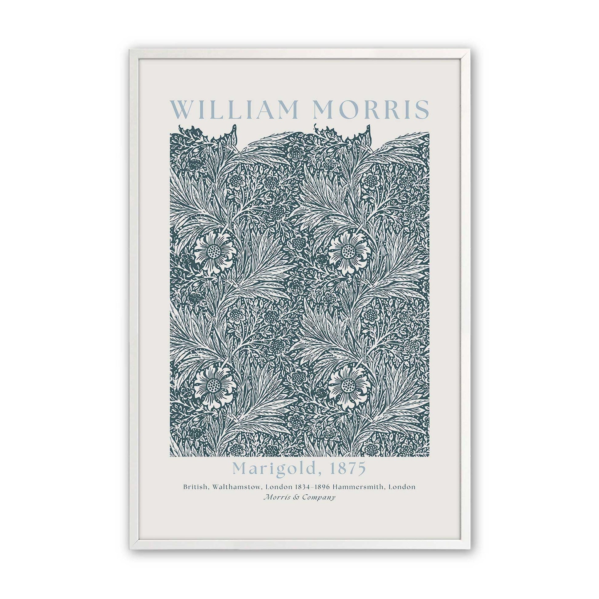 [Color:Opaque White], Picture of art in a Opaque White frame