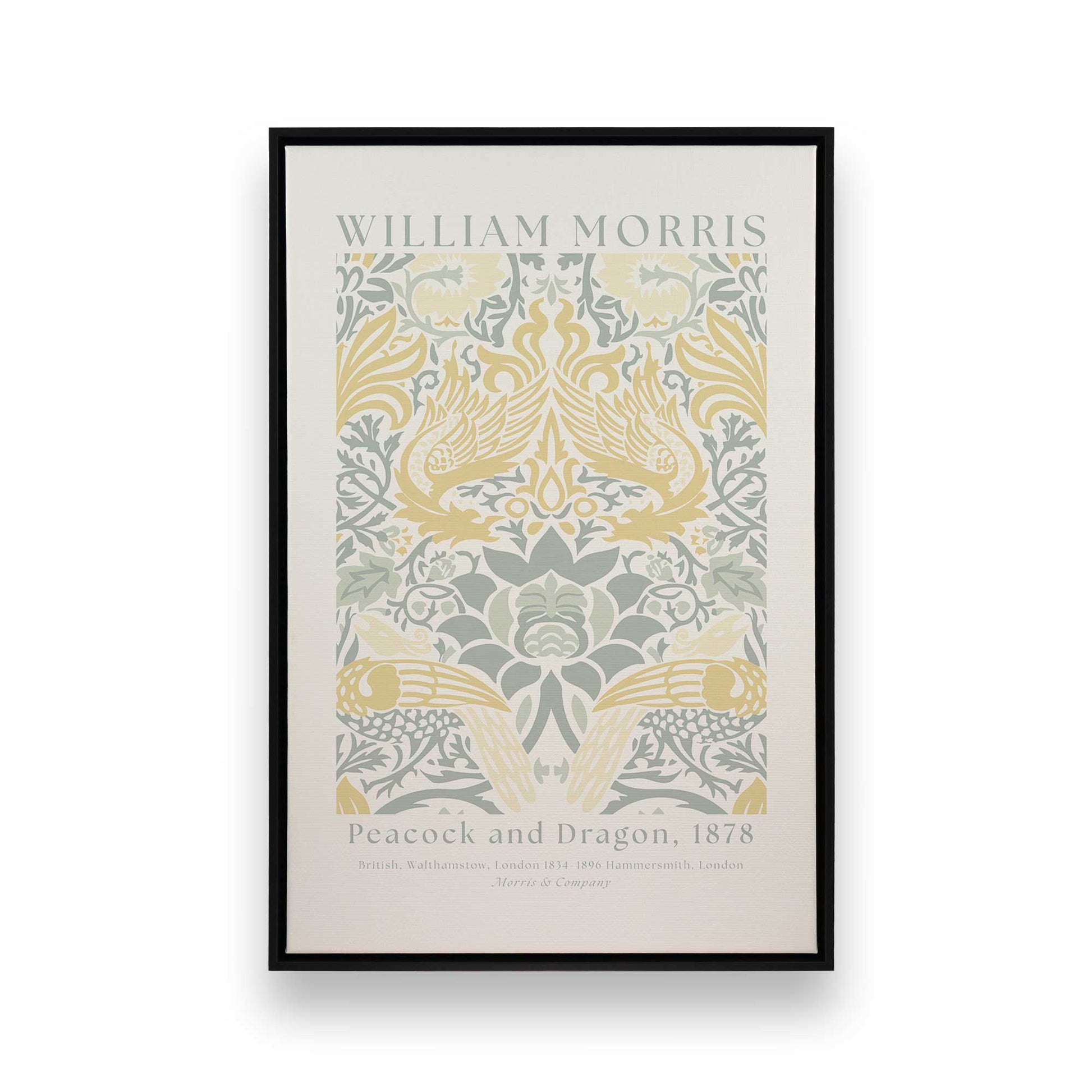 [Color:Satin Black], Picture of art in a Satin Black frame