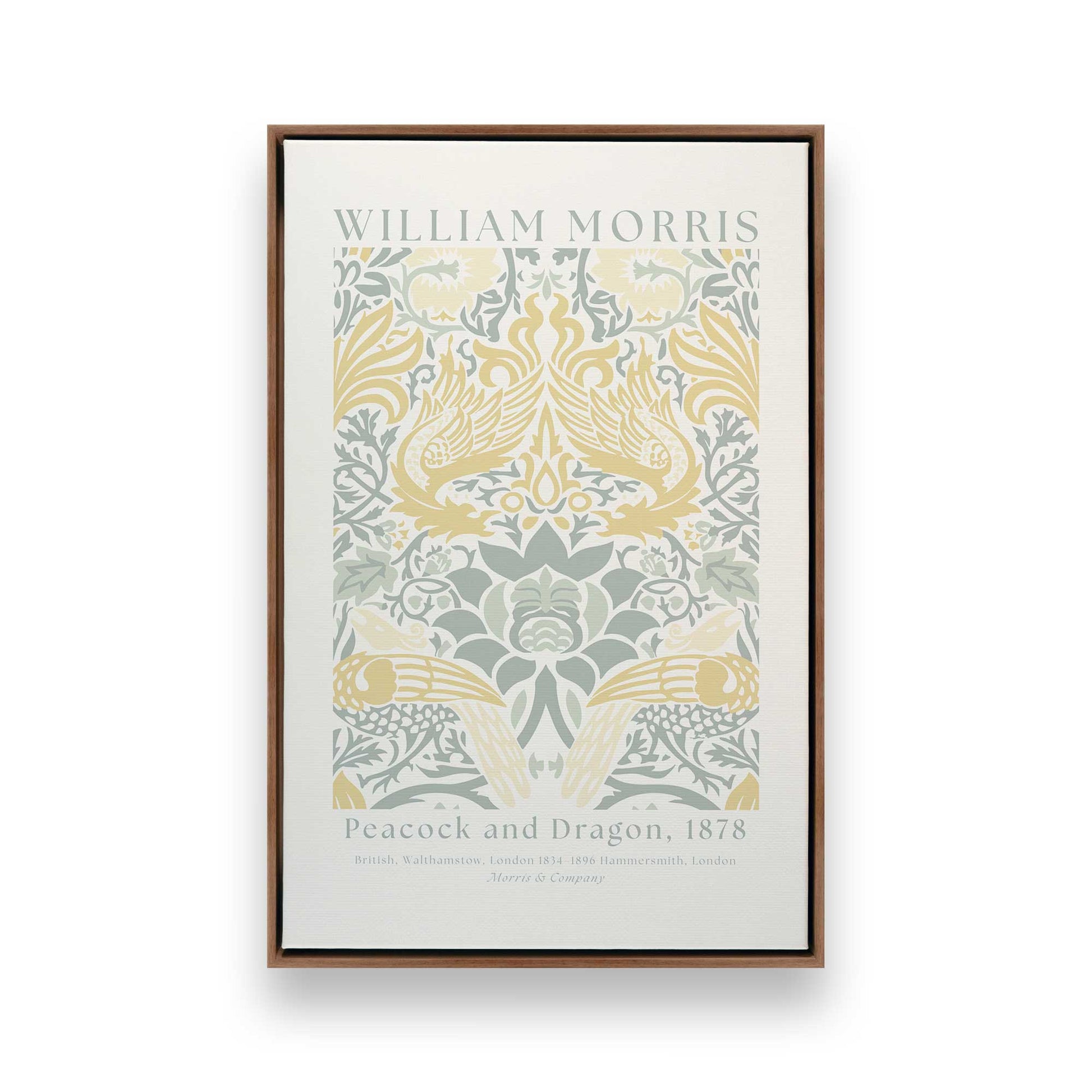 [Color:Walnut], Picture of art in a Walnut frame