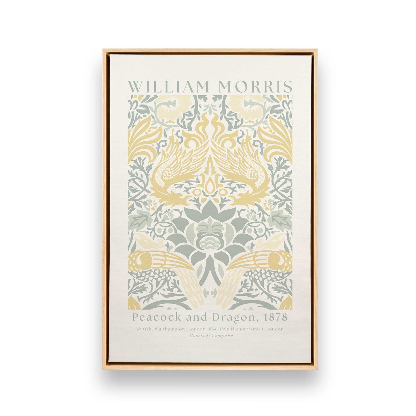 [Color:American Maple], Picture of art in a American Maple frame