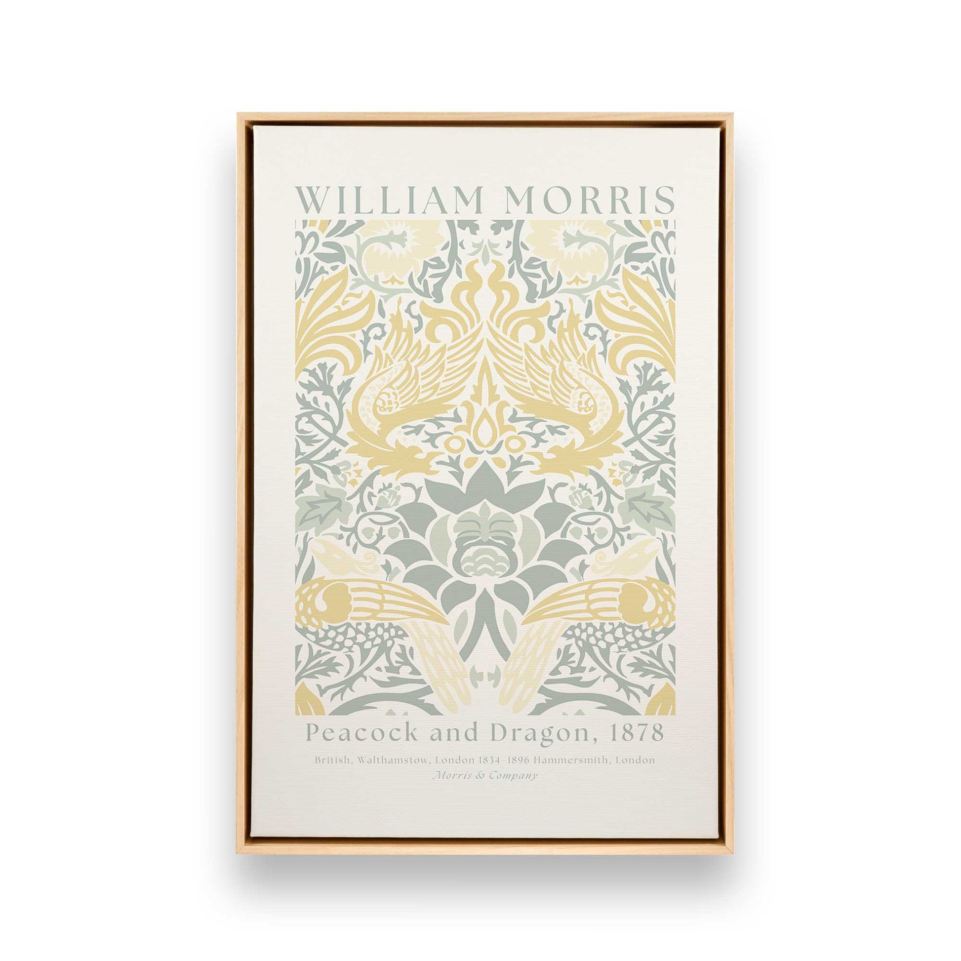 [Color:American Maple], Picture of art in a American Maple frame