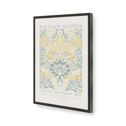 [Color:Satin Black], Picture of art in a Satin Black frame of the corner