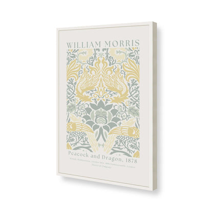 [Color:Opaque White], Picture of art in a Opaque White frame of the corner