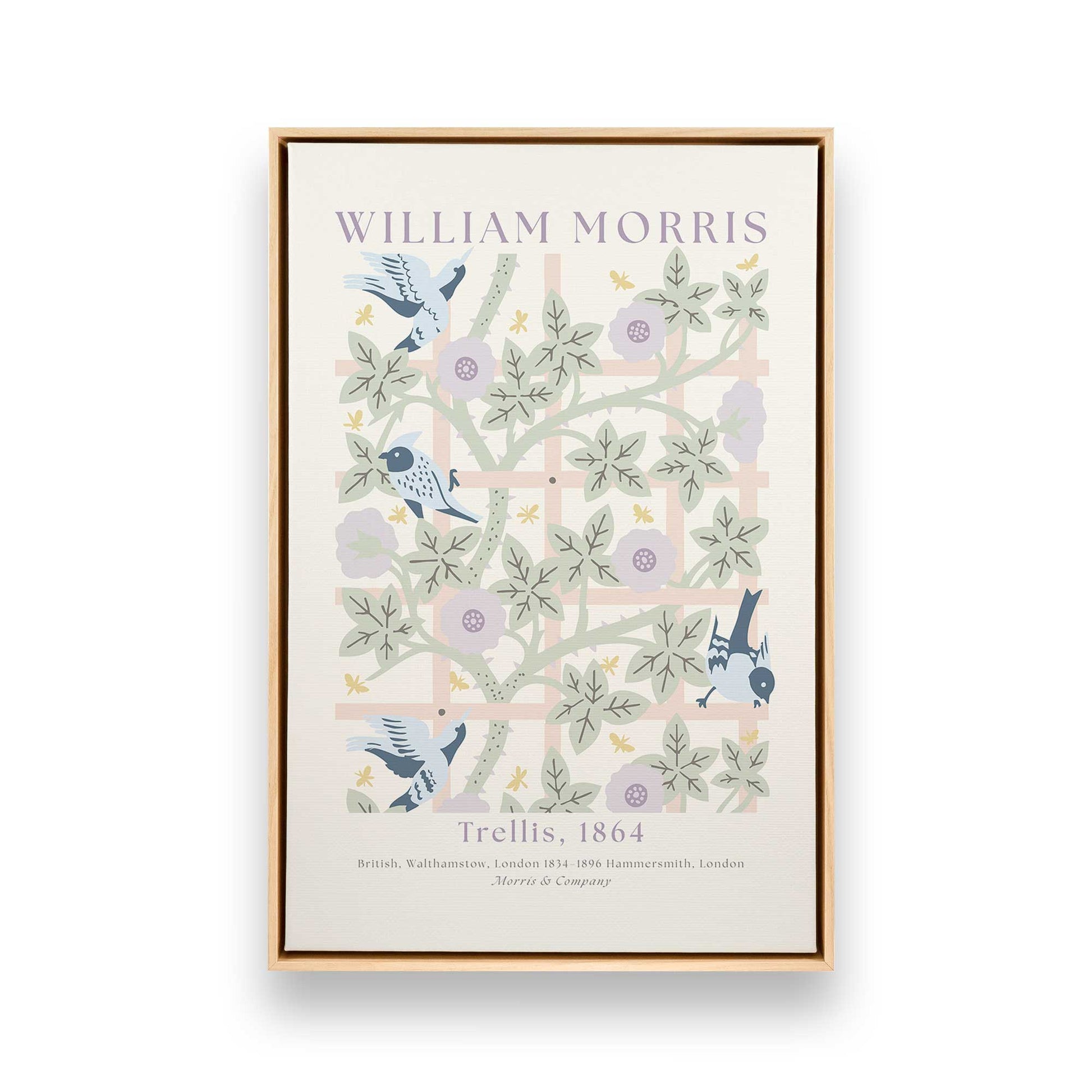 [Color:American Maple], Picture of art in a American Maple frame