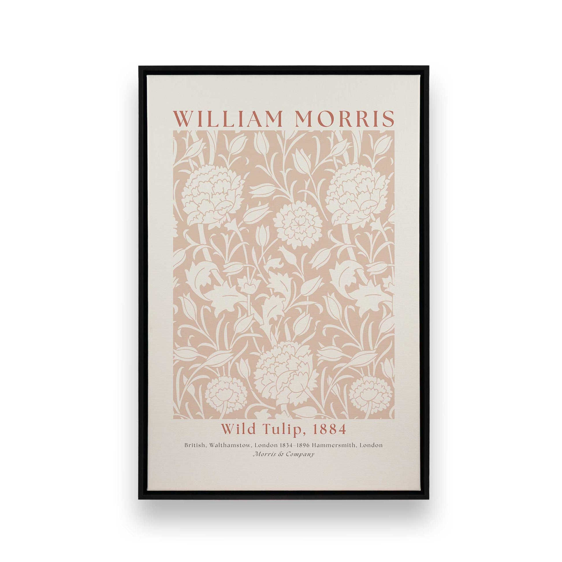 [Color:Satin Black], Picture of art in a Satin Black frame