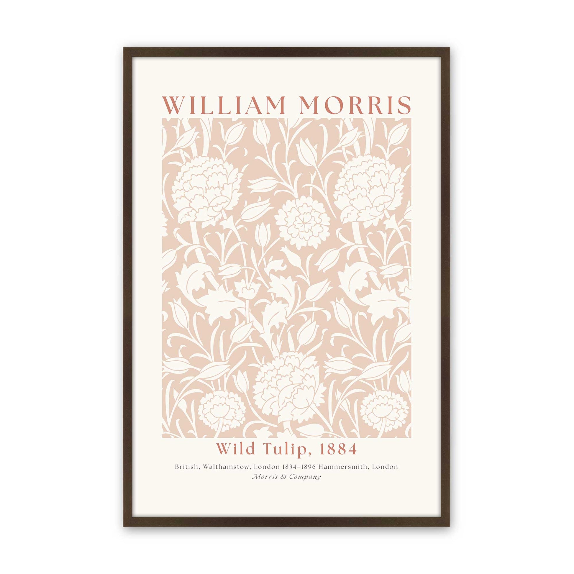 [Color:Belvinder Brown], Picture of art in a Belvinder Brown frame