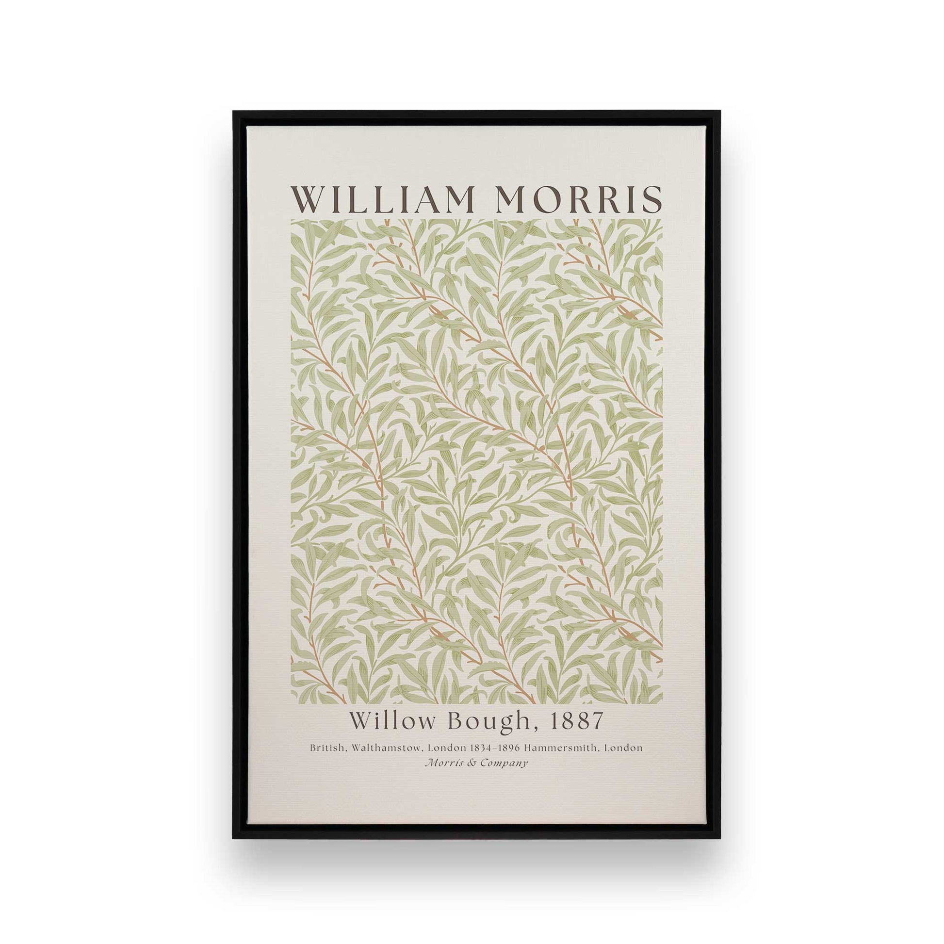 [Color:Satin Black], Picture of art in a Satin Black frame