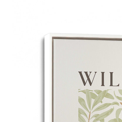 [Color:Opaque White], Picture of art in a White frame at an angle