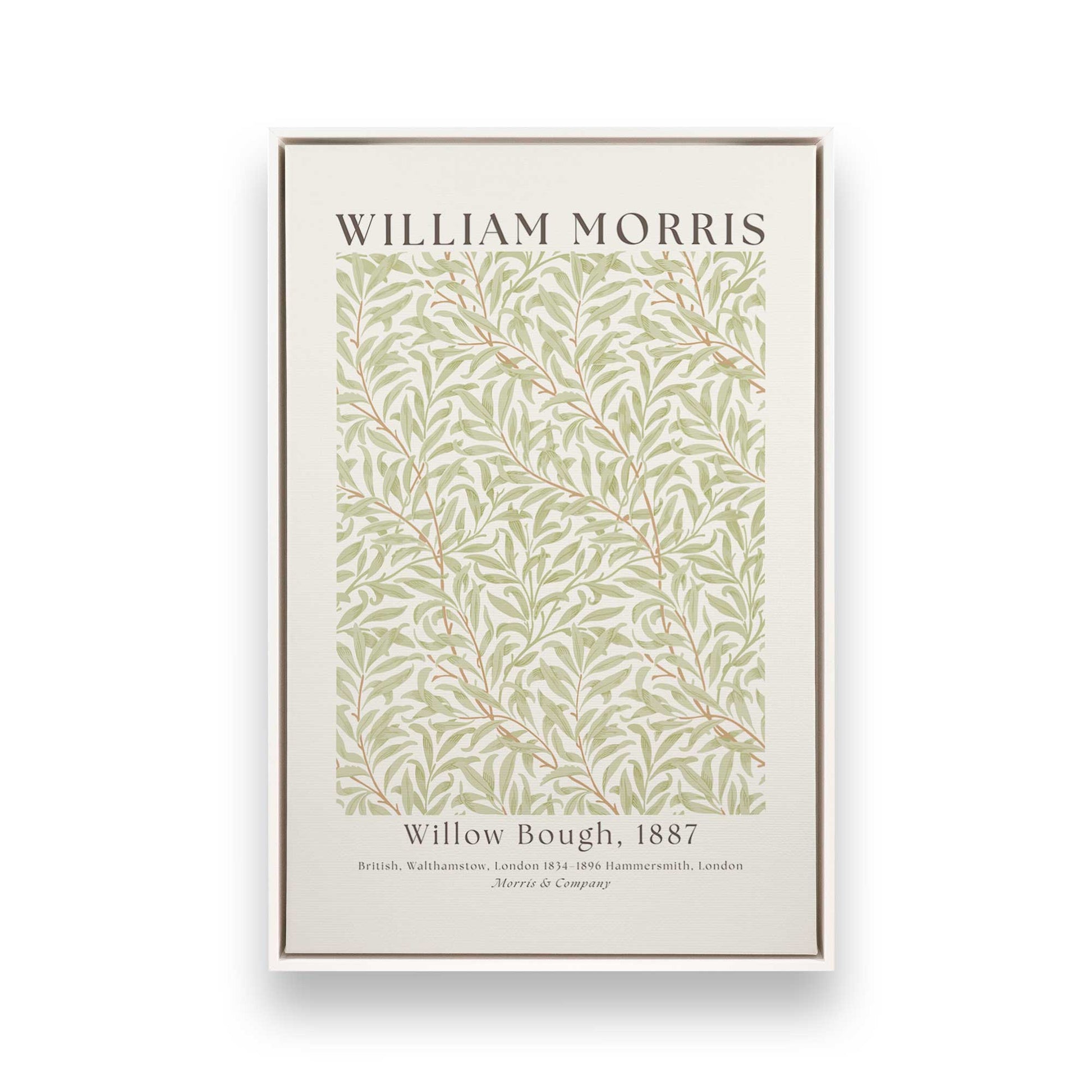 [Color:Opaque White], Picture of art in a White frame
