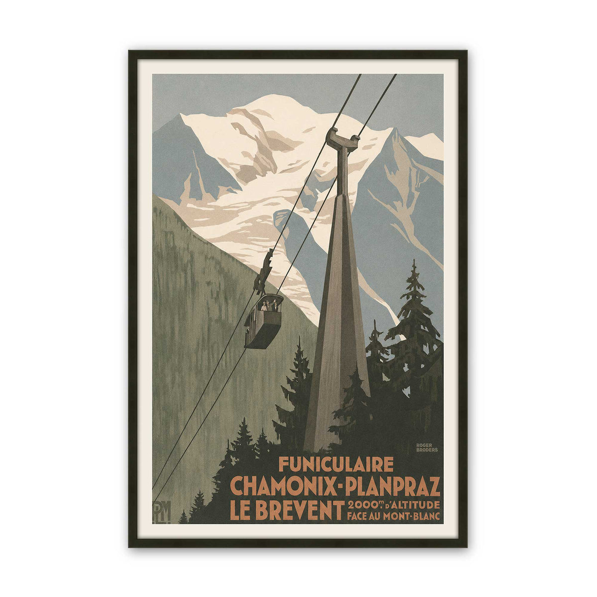 [Color:Satin Black], Picture of art in a Satin Black frame