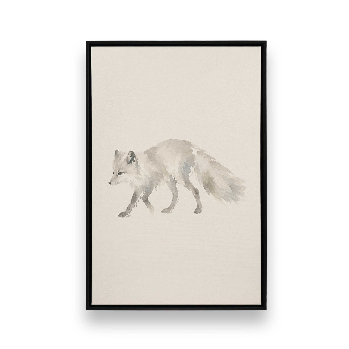 [Color:Satin Black], Picture of art in a Satin Black frame