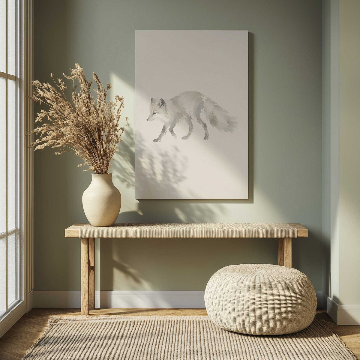 Picture of art in a room