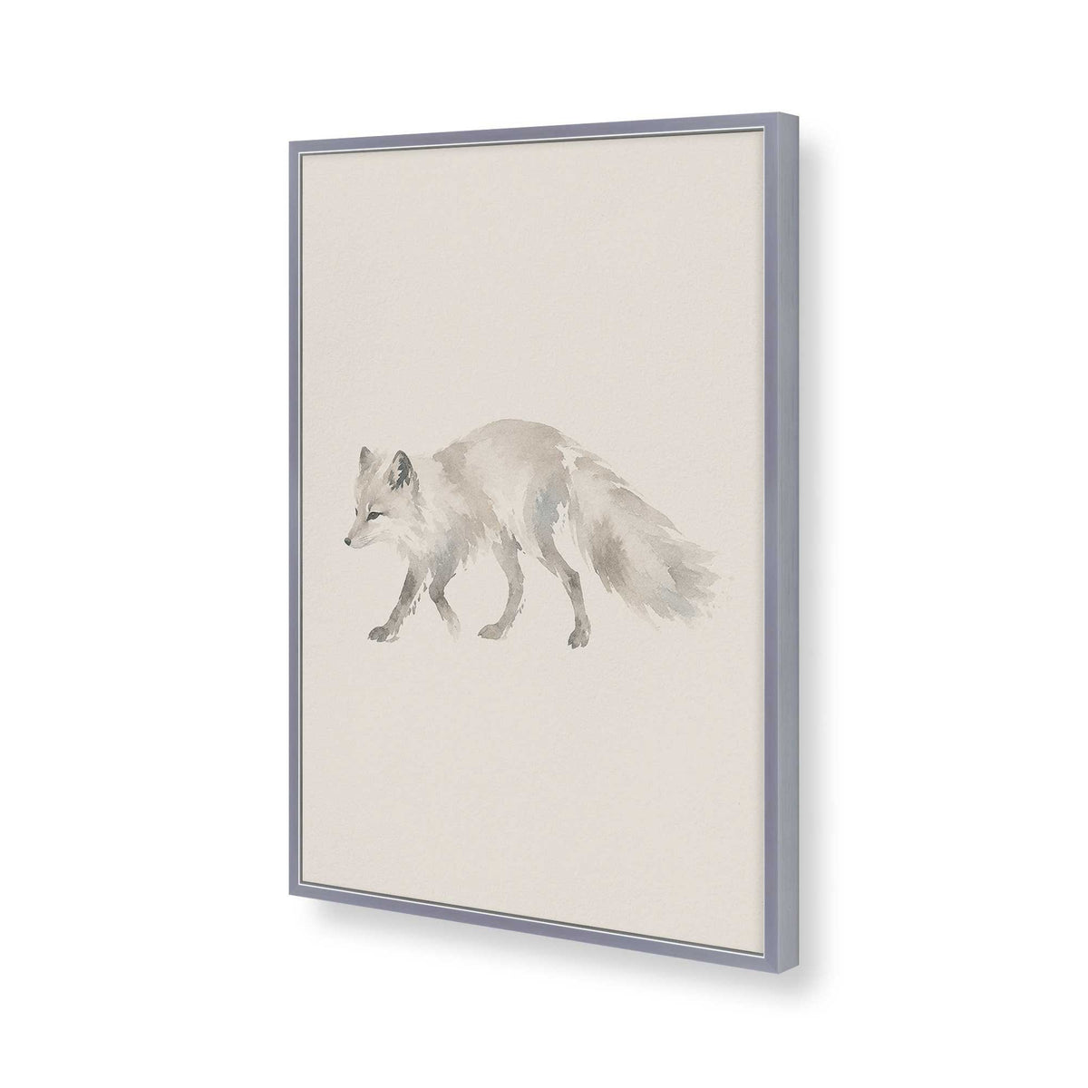 [Color:Polished Chrome], Picture of art in a Polished Chrome frame of the corner