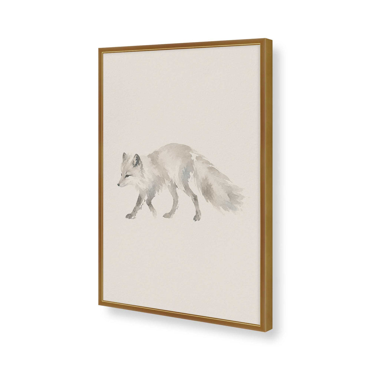 [Color:Polished Gold], Picture of art in a Polished Gold frame of the corner