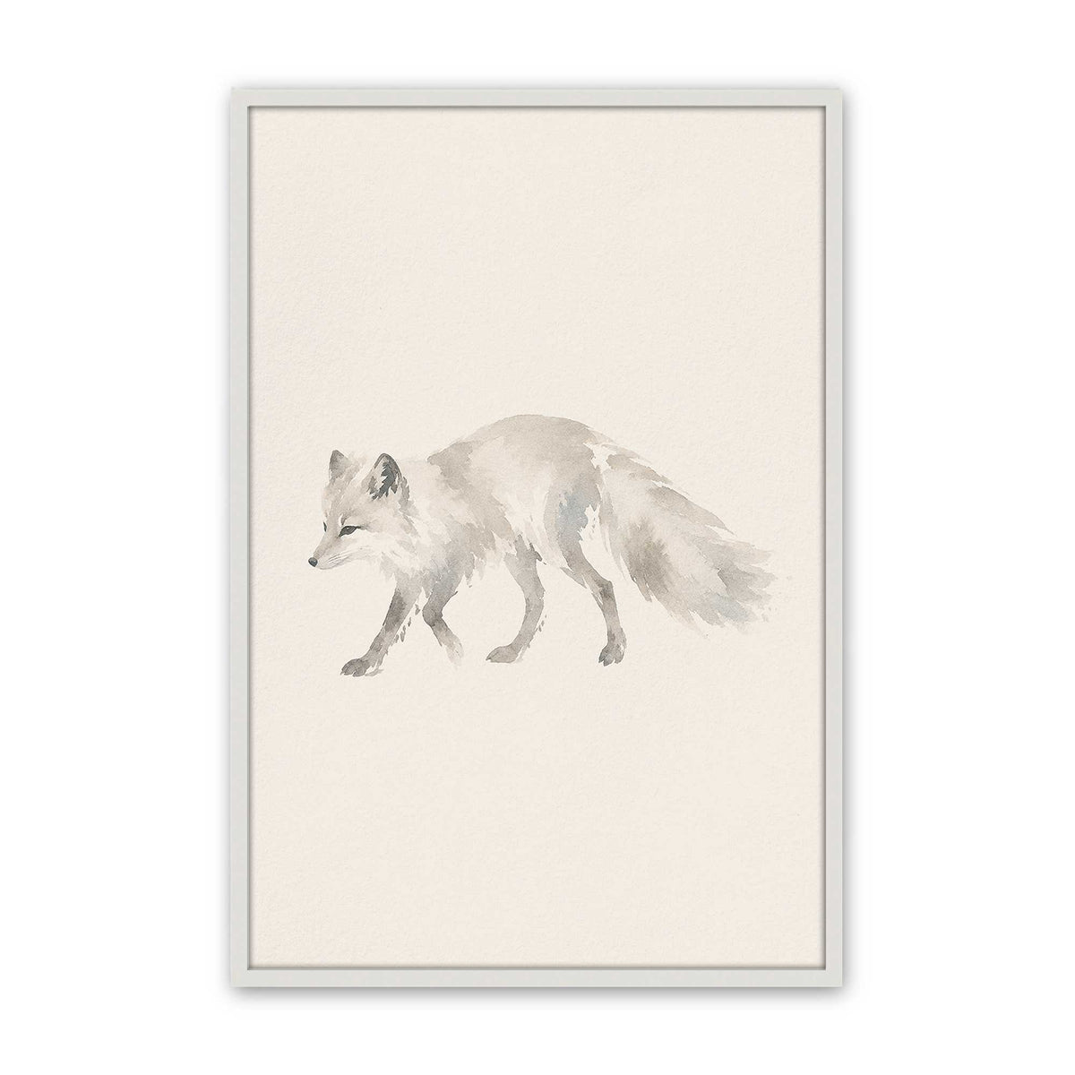 [Color:Opaque White], Picture of art in a Opaque White frame