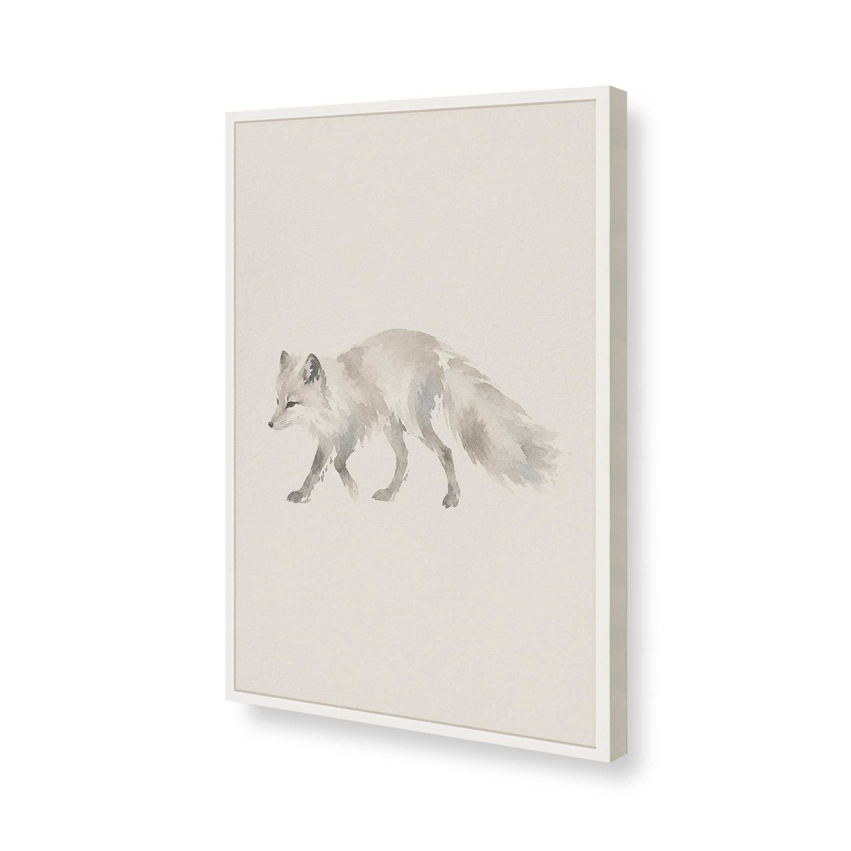 [Color:Opaque White], Picture of art in a Opaque White frame of the corner