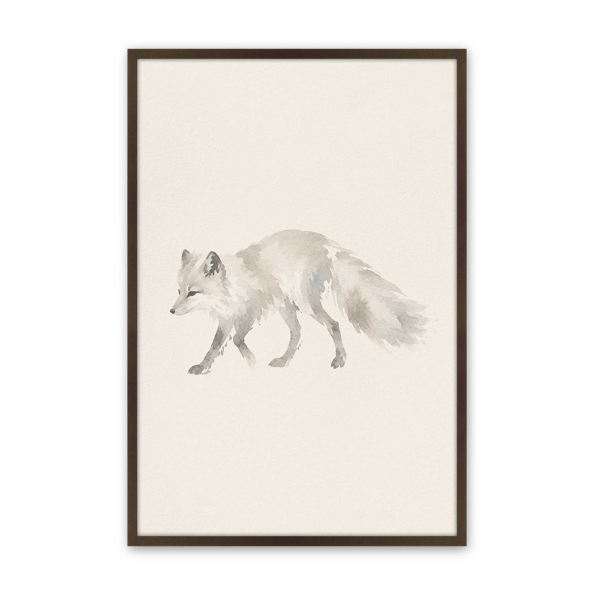[Color:Brown], Picture of art in a Brown frame