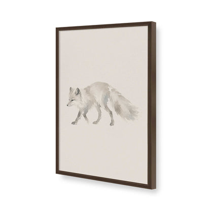 [Color:Brown], Picture of art in a Brown frame of the corner