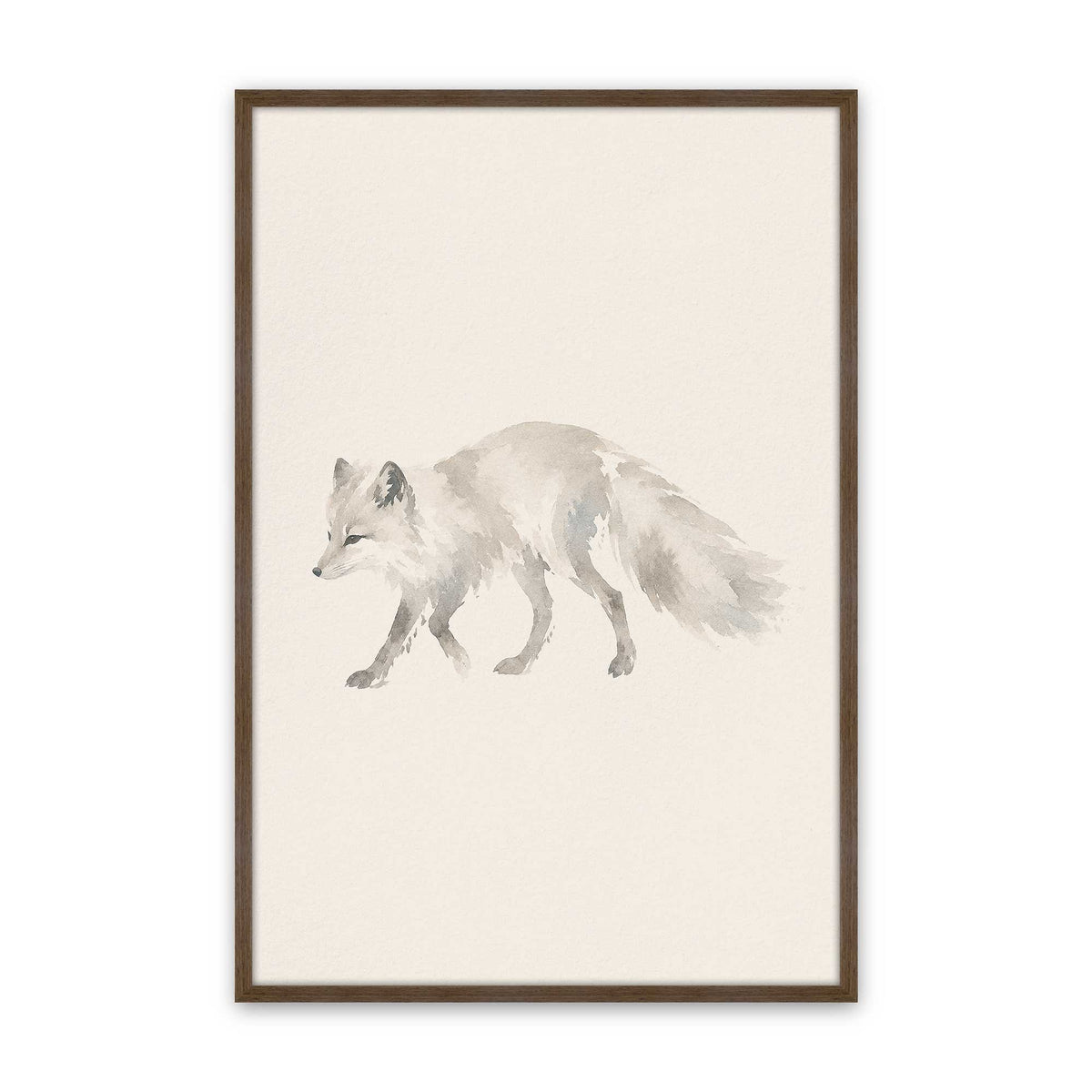 [Color:Walnut], Picture of art in a Walnut frame
