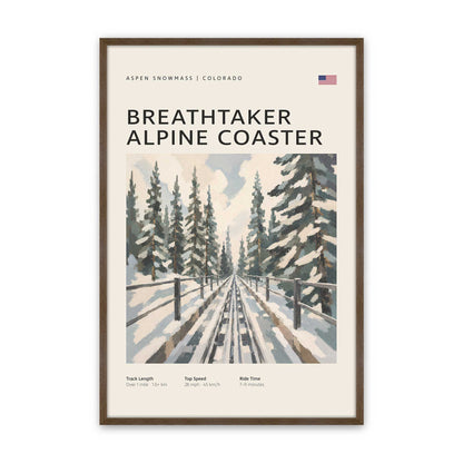 Snowy Coaster Trio Set of 3 At Prints