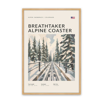 Snowy Coaster Trio Set of 3 At Prints