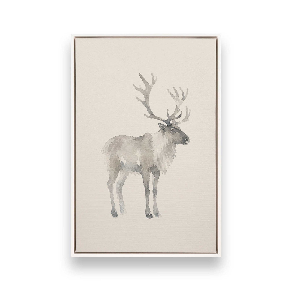 [Color:Opaque White], Picture of art in a White frame