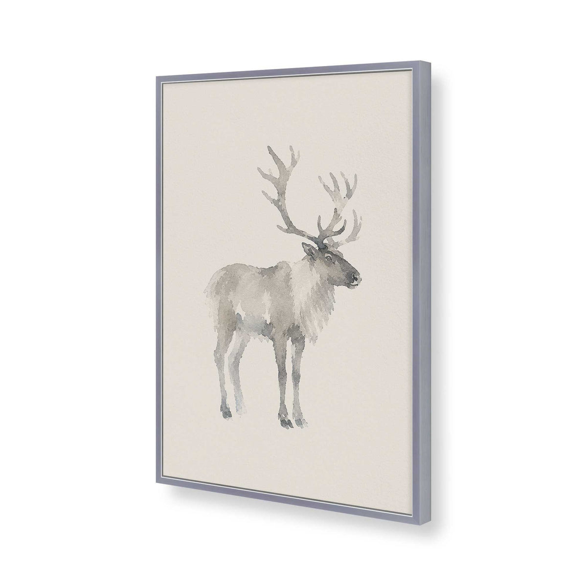 [Color:Polished Chrome], Picture of art in a Polished Chrome frame of the corner