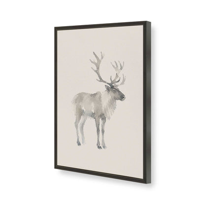[Color:Satin Black], Picture of art in a Satin Black frame of the corner