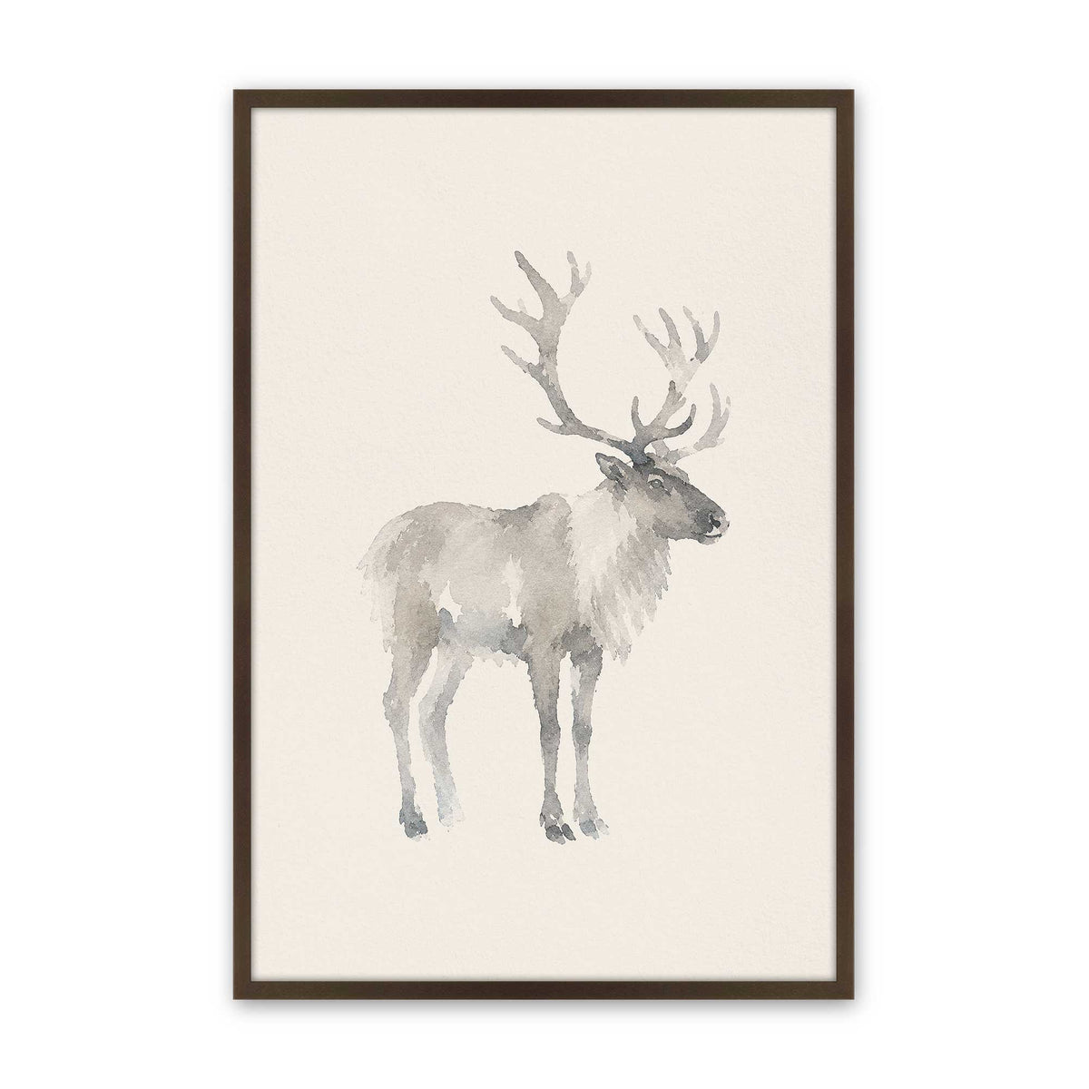 [Color:Brown], Picture of art in a Brown frame