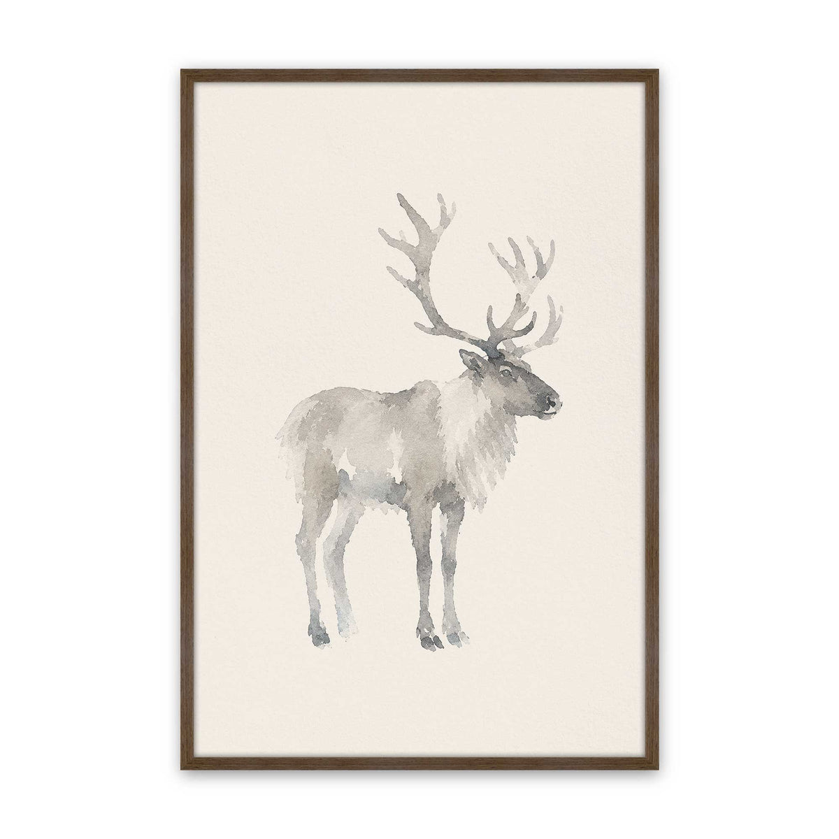 [Color:Walnut], Picture of art in a Walnut frame