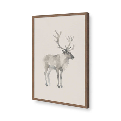 [Color:Walnut], Picture of art in a Walnut frame of the corner