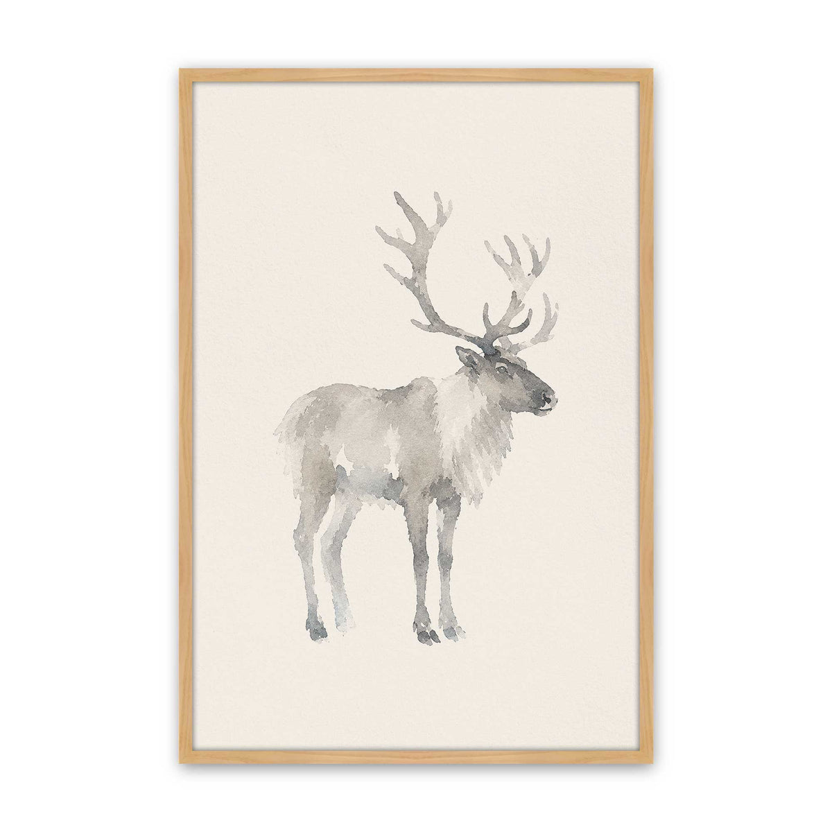 [Color:American Maple], Picture of art in a American Maple frame