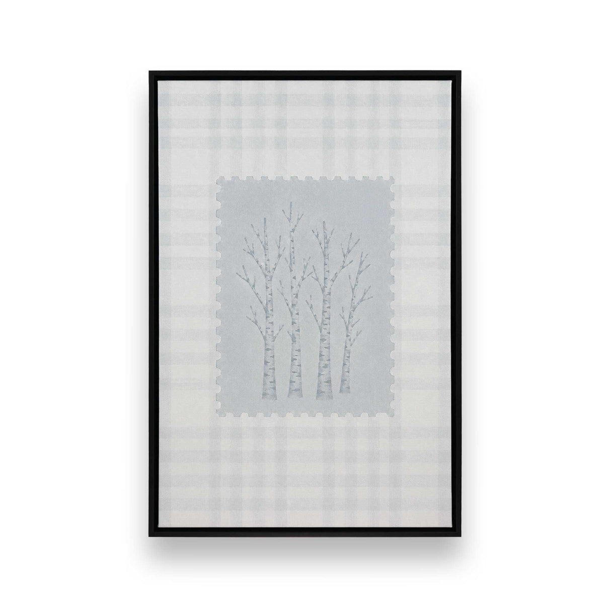 [Color:Satin Black], Picture of art in a Satin Black frame
