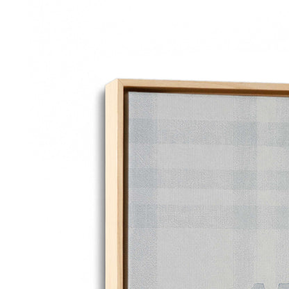 [Color:American Maple], Picture of art in a American Maple frame at an angle