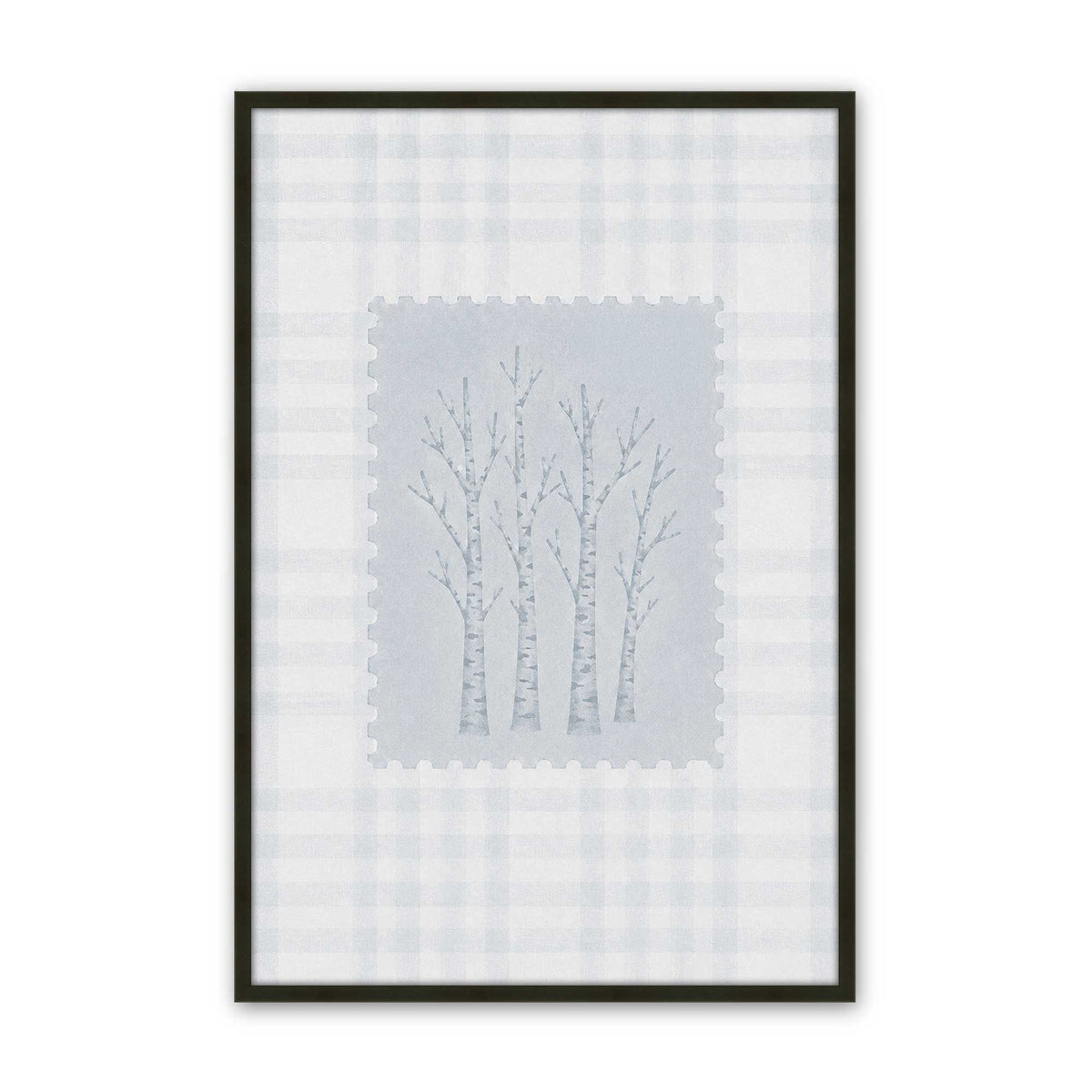 [Color:Satin Black], Picture of art in a Satin Black frame