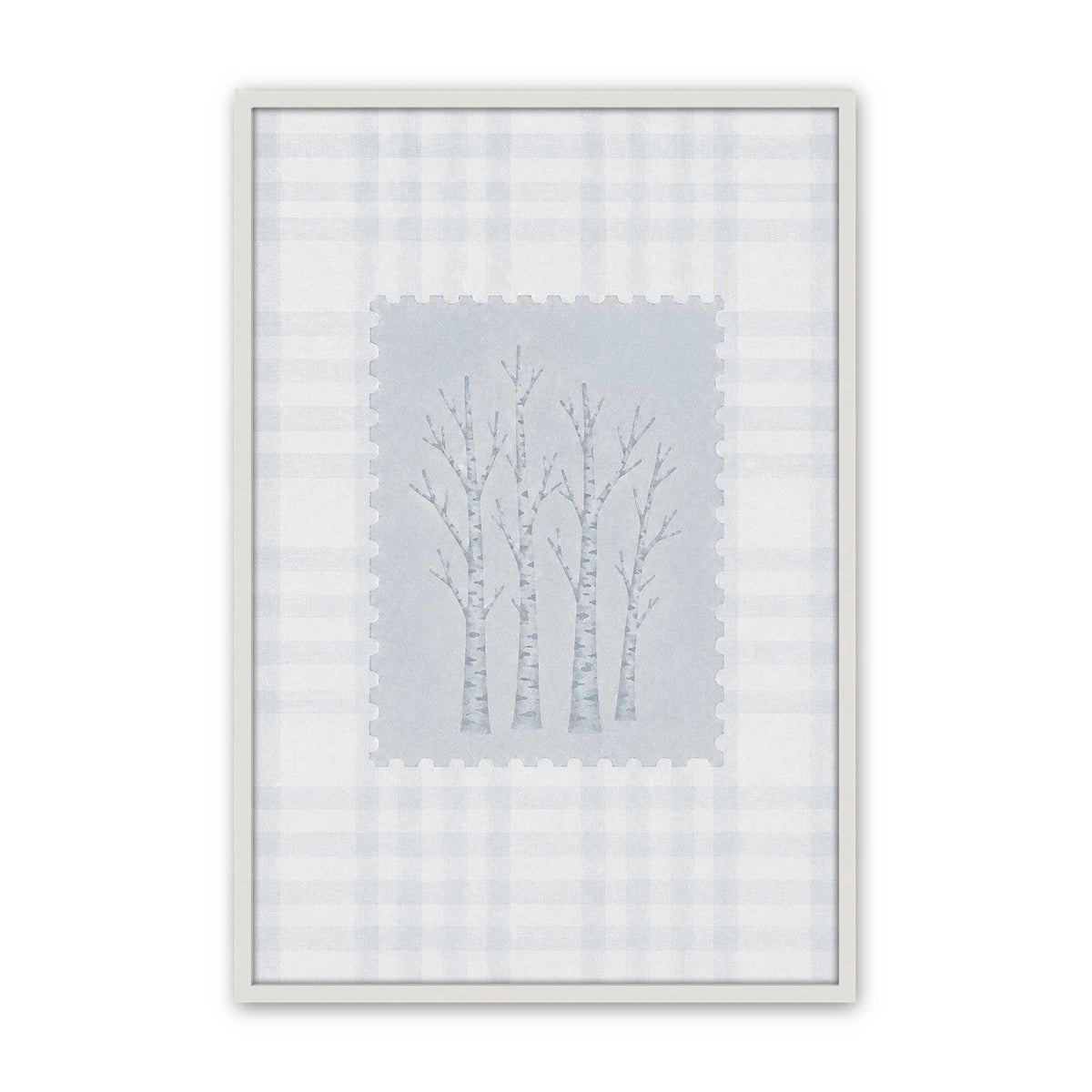 [Color:Opaque White], Picture of art in a Opaque White frame