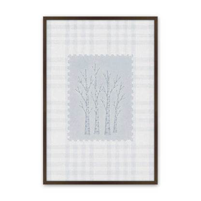 [Color:Brown], Picture of art in a Brown frame