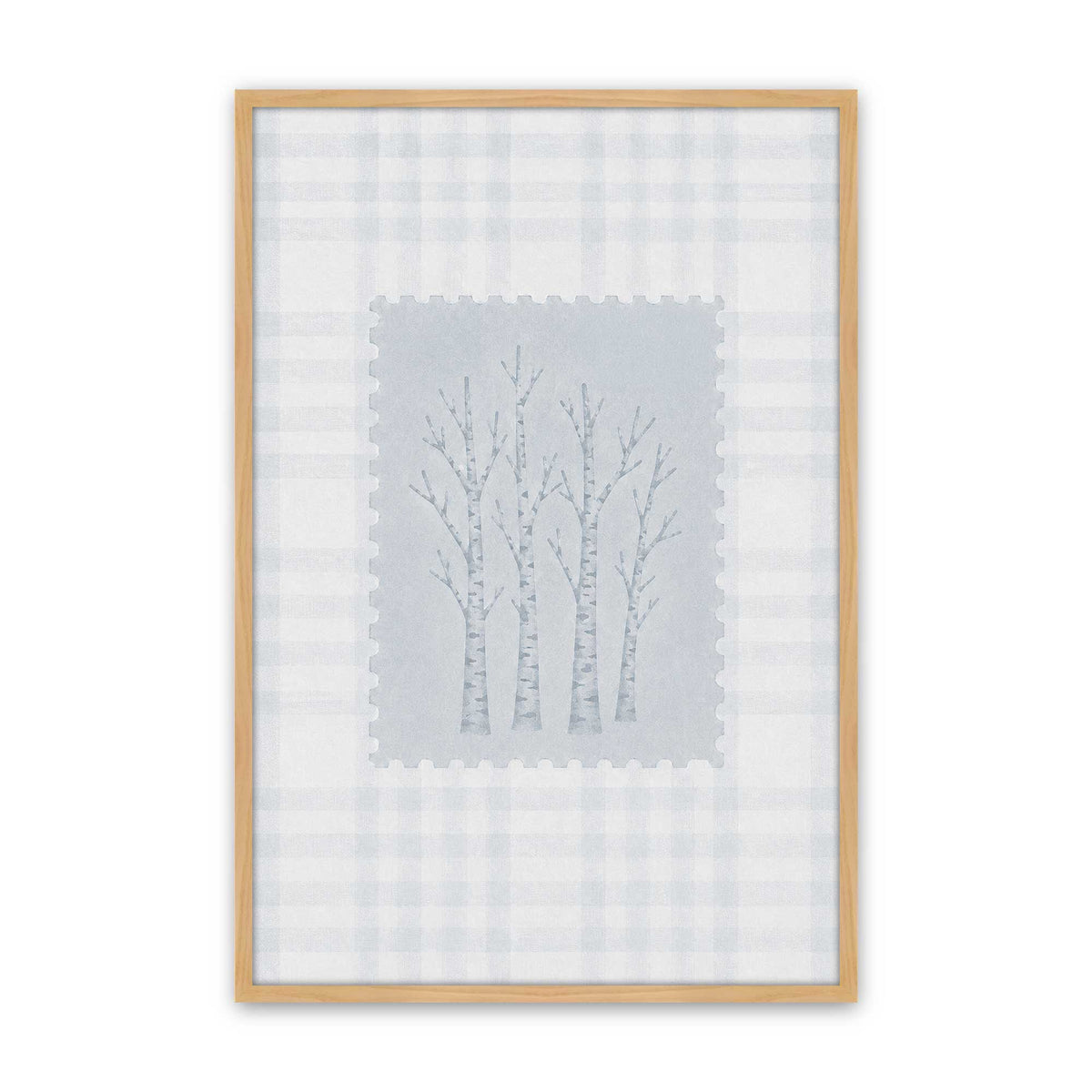 [Color:American Maple], Picture of art in a American Maple frame