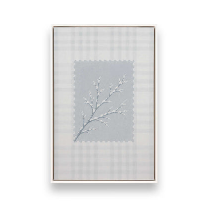 [Color:Opaque White], Picture of art in a White frame